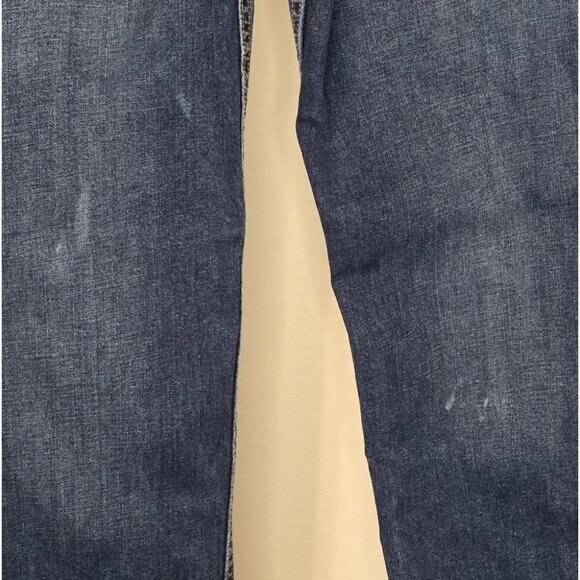 Levis Mens 514 Straight Fit Jeans W38 L30 Dark Wash Denim Cotton Blend - Picture 5 of 10